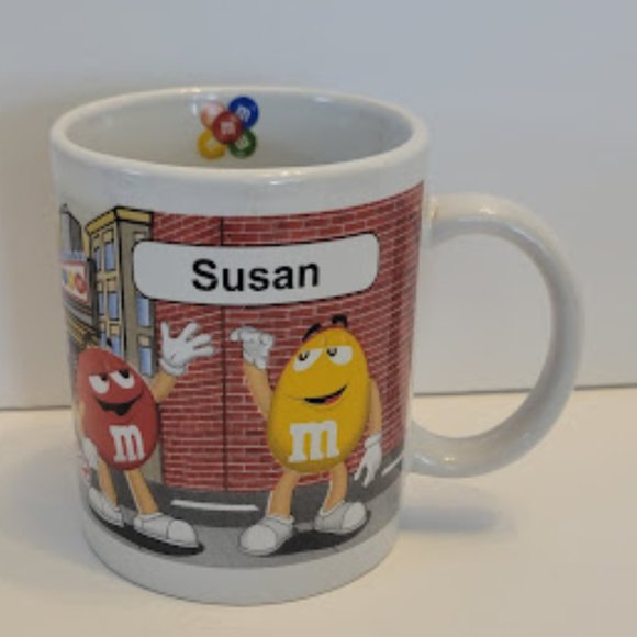 M&M's World Store in Times Square NYCity Mug "Susan" - Picture 1 of 5